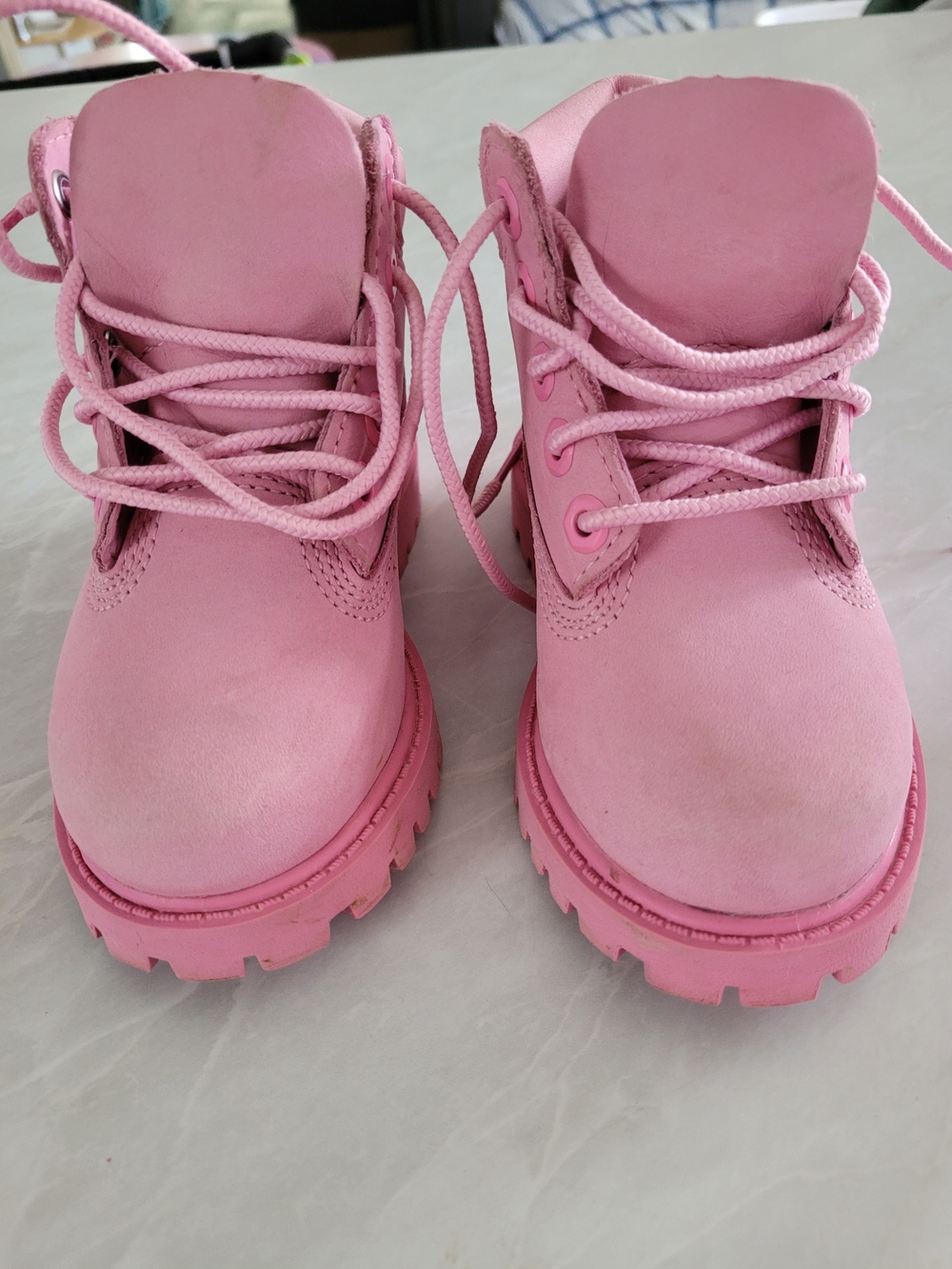 Toddler Sz7 Pink Timberlands